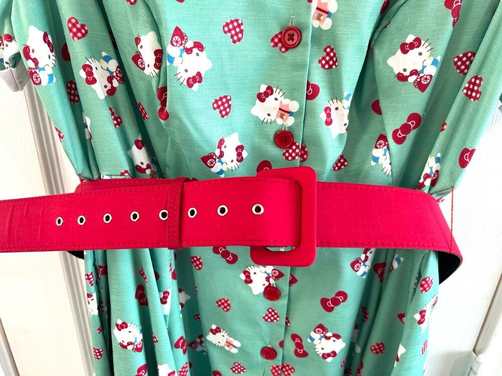 Hello Kitty X Unique Vintage Dress - Picture 4 of 9